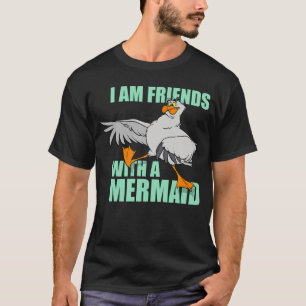Disney De Kleine Zeemeermin Scuttle Vrienden met e T-shirt