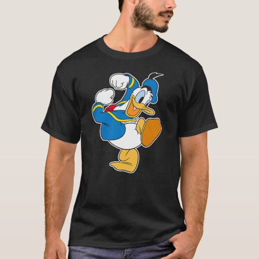 Disney Donald Duck Ready To Go T-shirt (Voorkant)