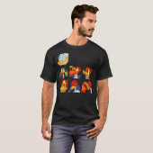 Disney Hot Ones Donald Duck This Is Fine - Help Me T-shirt (Voorkant volledig)