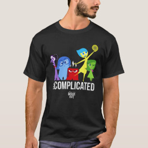 Disney Pixar Inside Out Gecompliceerde Emoties Gro T-shirt