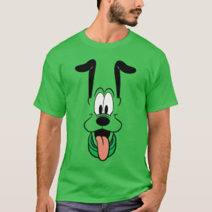 Disney Pluto Grote Gezicht Oren Omhoog T-shirt