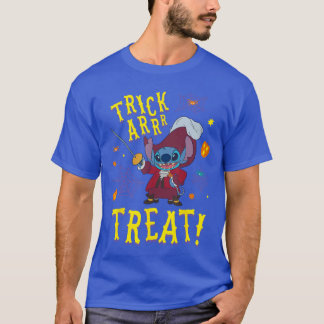 Disney Stitch Captain Hook Costume Trick ARR Treat T-shirt