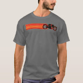 Disney TRON Ares Lightcycle Race Light Streak T-shirt (Voorkant)