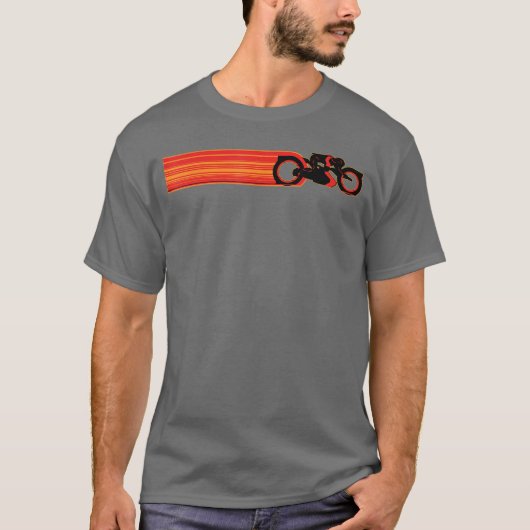 Disney TRON Ares Lightcycle Race Light Streak T-shirt (Voorkant)