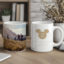Disney's Mickey Mouse Gold-pictogram met foto