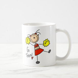 Disparaissent la tasse de pom-pom girl d'équipe