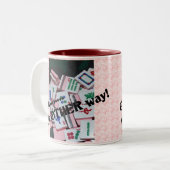 disparaissent l'autre tasse de jongg (Devant gauche)