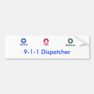 Dispatcher Bumpersticker