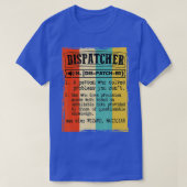 Dispatcher Dictionary Definition Funny  T-shirt (Design voorkant)