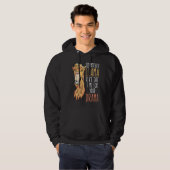 Dispatcher Llama Dispatch Operator First Responder Hoodie (Voorkant volledig)