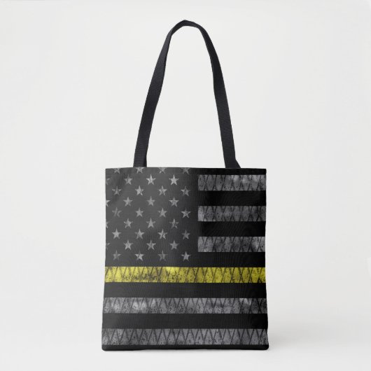 Dispatcher Thin Yellow Line Flag Draagtas (Voorkant)