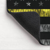 Dispatcher Thin Yellow Line Flag Muismat (Hoek)