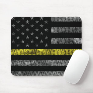 Dispatcher Thin Yellow Line Flag Muismat