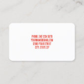 🚚 Dispatcher Transportation Broker Visitekaartje (Achterkant)