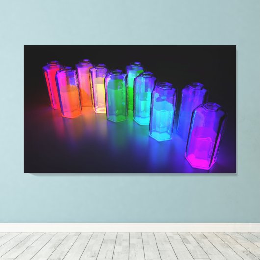 Dispersie Canvas Afdruk (Insitu (Houten vloer))