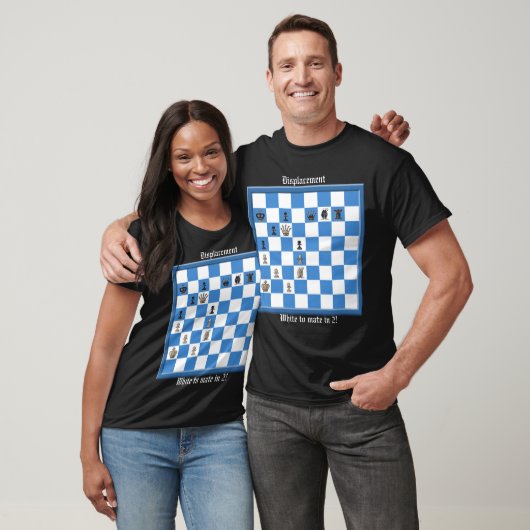 Displacement Chess Puzzle T-shirt (Unisex)