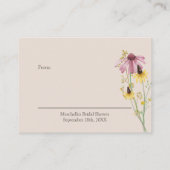 Display Douche Wildflower Charm Geen cadeauverpakk Informatiekaartje (Achterkant)