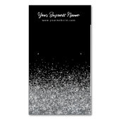 Display Earring Black Color Magnetisch Visitekaartje (Voorkant Verticaal)