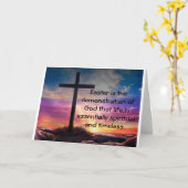 DISPOSEZ D'UNE CARTE DE PÂQUES "BÉNÉFICIÉE" ET "HE (Fleur jaune)