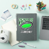 Disposition, c'est vie | Sticker de golf de disque (Couverture iPad)