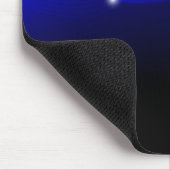 Disposition futuriste bleue de tapis de souris (Coin)