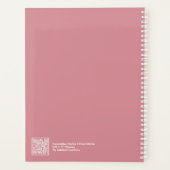 Disposition moderne rose poussiéreux grand (Dos)