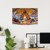 Disputatie van het Heilige Stoel door Raphael Poster (Thuiskantoor)