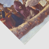 Disputatie van het Heilige Stoel door Raphael Tissuepapier (Detail)