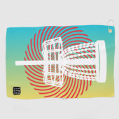 Disque Ambigu Golf Disque Serviette de sac (Horizontal)
