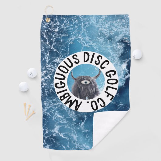 Disque Ambiguous Golf Disque de serviette (En situation)