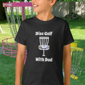 Disque avec Daddy Disk Golf T-Shirt