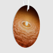 Disque De Matériel Autour De Star Fu Orionis. (devant)