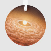 Disque De Matériel Autour De Star Fu Orionis. (dos)