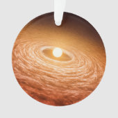 Disque De Matériel Autour De Star Fu Orionis. (devant)