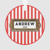 Disque Golf Noël Collectible 2024 (dos)