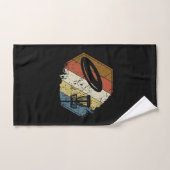 Disque Golf Panier Rétro (Serviette à main)
