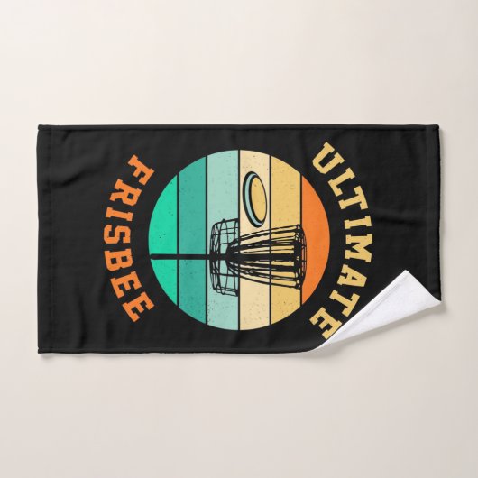 Disque Golf Ultimate Frisbee (Serviette à main)