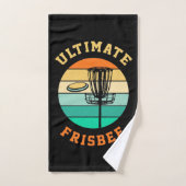 Disque Golf Ultimate Frisbee (Serviette à main)