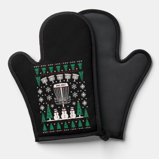 Disque Golf Vilain Sweat de Noël cadeaux de pyjama (Recto/Verso)