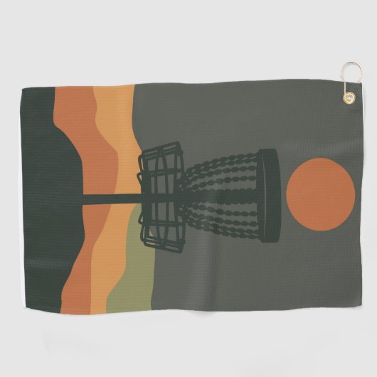 Disque minimum Golf Panier de disque Serviette (Horizontal)