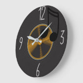 Disque musical grand horloge (Angle)