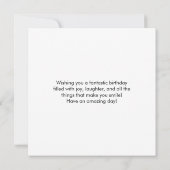 Disquette amusante Retro 80s Carte Anniversaire (Dos)