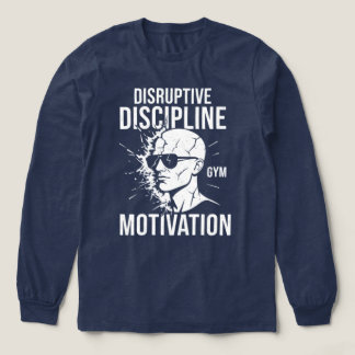Disruptive Discipline: Hardcore Mindset Gym Tee Tri-Blend Shirt