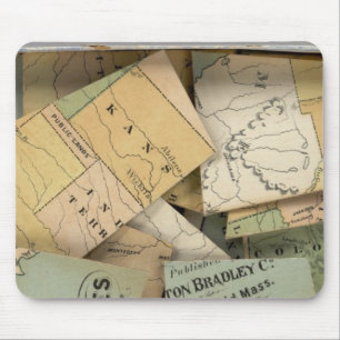 Dissected Outline Map, Verenigde Staten van Amerik Muismat