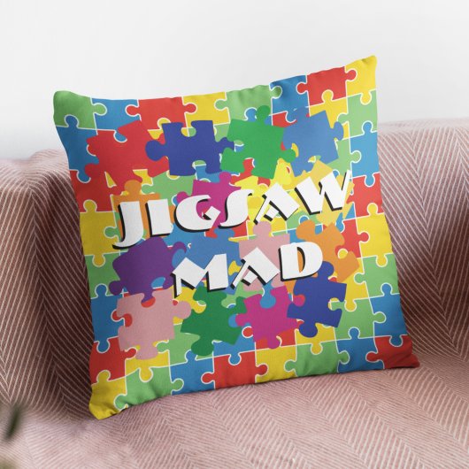 Dissectoloog Jigsaw Puzzle Lover samengesteld Kussen