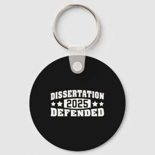 Dissertatie Verdedigd 2025 PhD EDD doctoraat Gradu Sleutelhanger