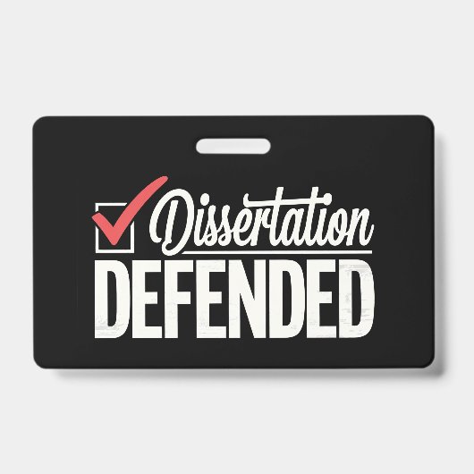 Dissertatie Verdedigd PhD-Afstuderen Afstuderen Badge (Voorzijde)