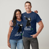 Dissertation Defense Dabbing Doctorate Funny PhD T-shirt (Unisex)