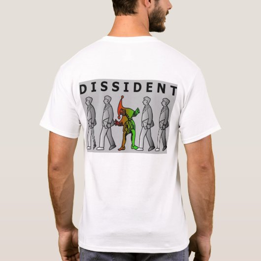 dissident t-shirt (Achterkant)