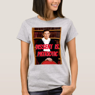 Dissidentie is patriottisch RBG T-shirt